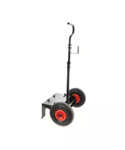 Carrello porta batteria volpi originale "porter 20cba" in acciaio verniciato, 565x395x1000 mm